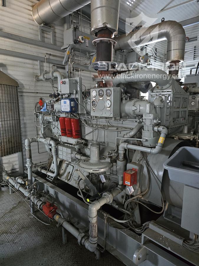 Used Dual Waukesha H24GL Marathon 350 kW Genset