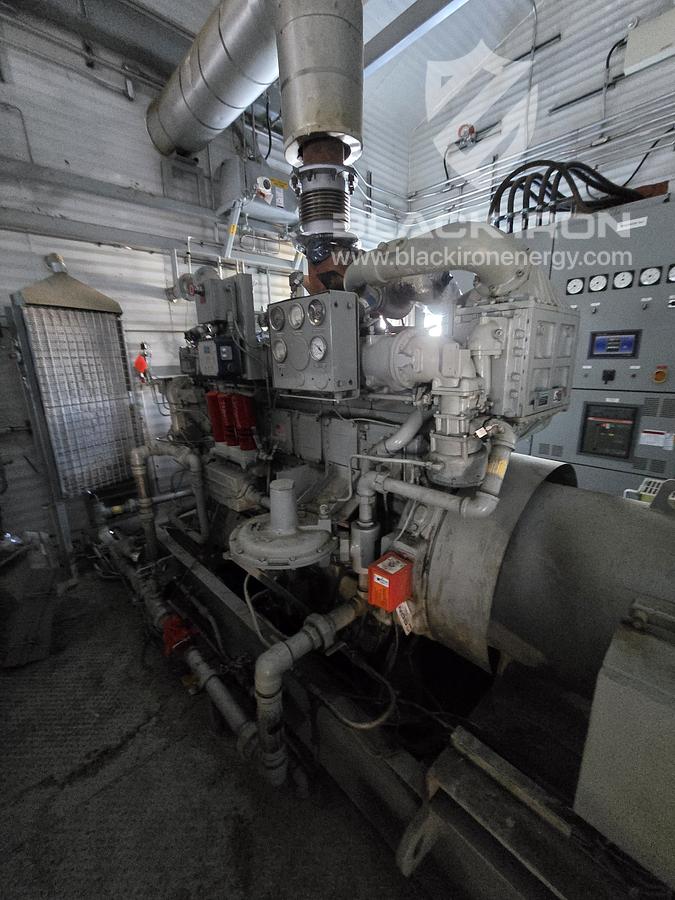 Used Dual Waukesha H24GL Marathon 350 kW Genset