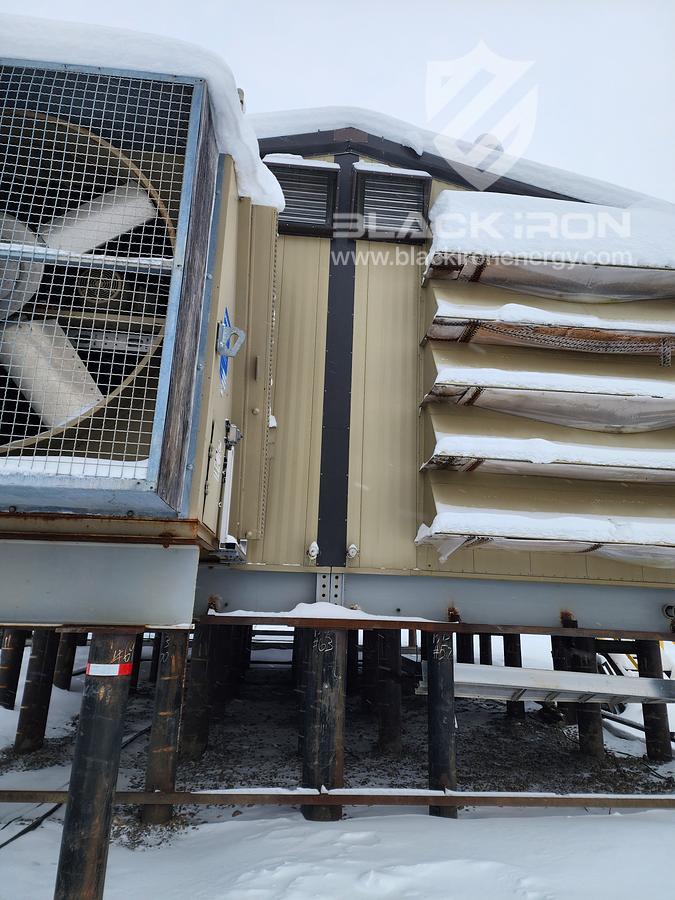 New Surplus Dual 1000 kW Nat Gas/Diesel Genset Package