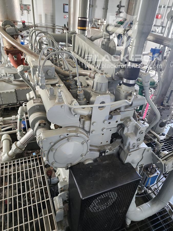 Used 169 hp Cat 3306TA Ariel JG4-4 Acid Gas Compressor