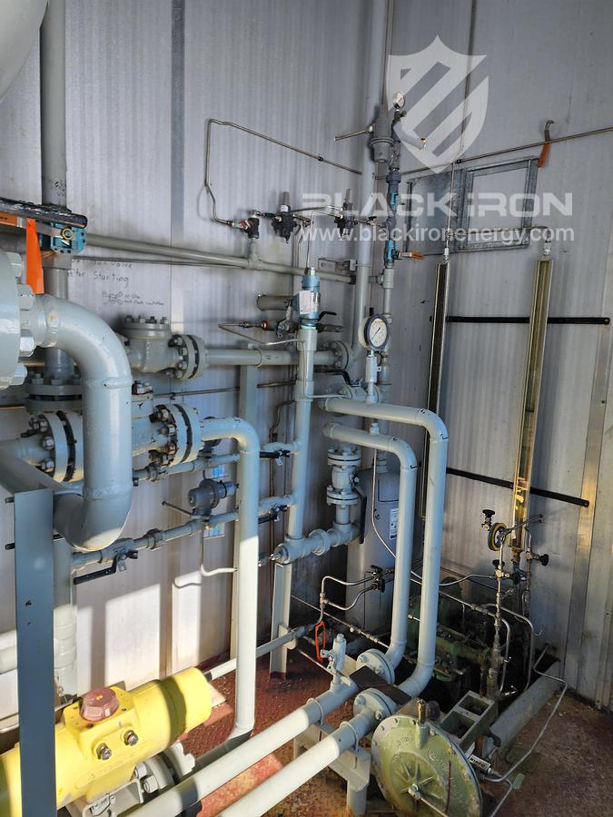 Used 36" Horizontal Sour Separator(1440 psi) with Blowcase(1650 psi)