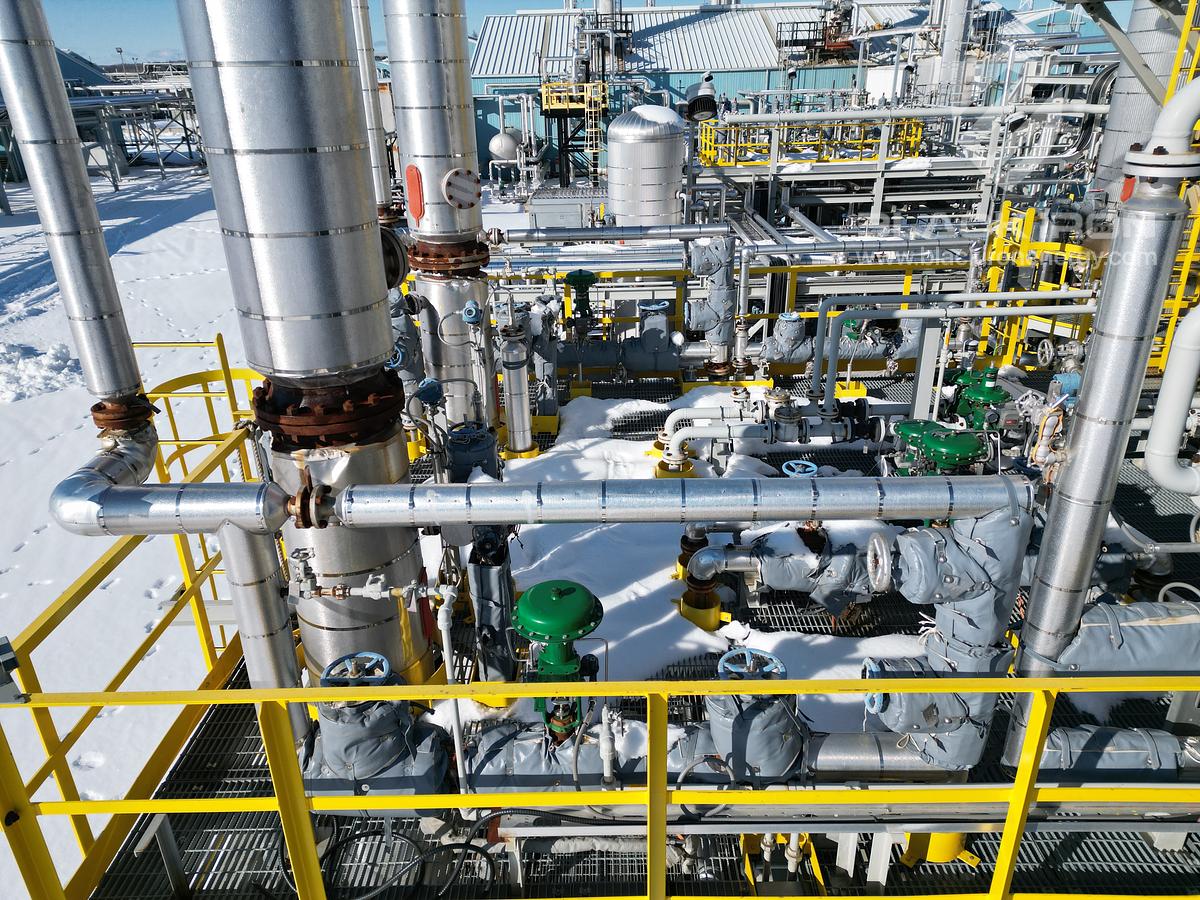 Used Crude Oil Frac Plant