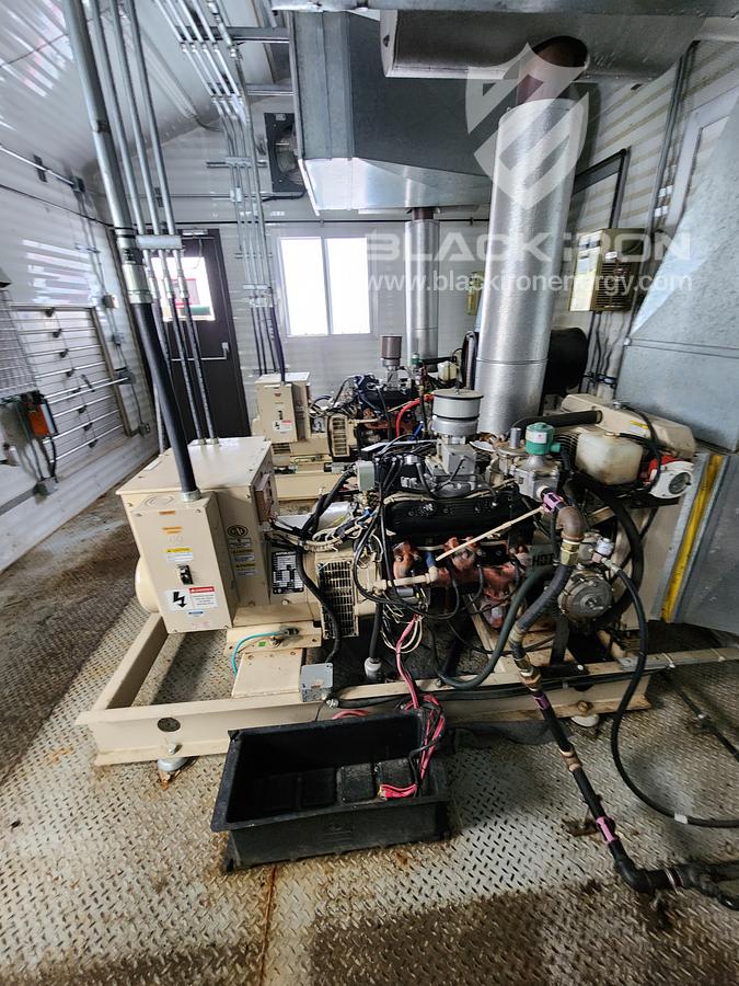 Used Dual 60kw Genset Package