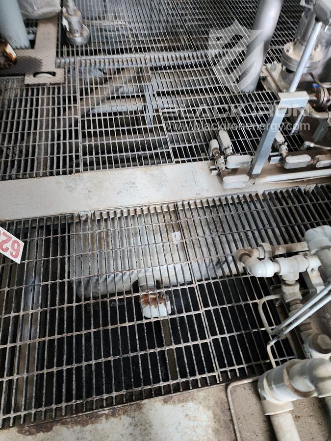 Used 400hp Ariel JGJ4, 5 Stage Acid Gas Compressor