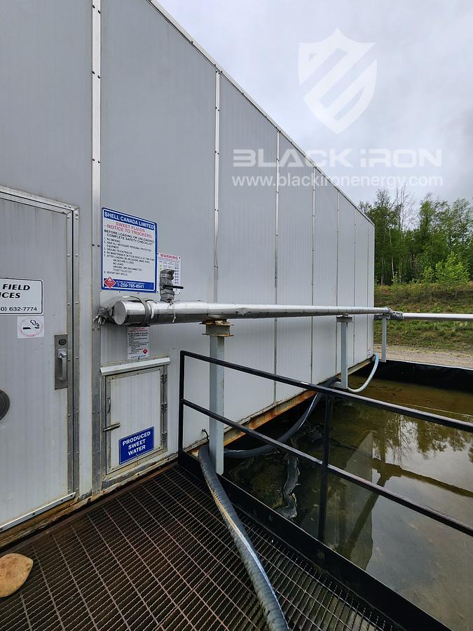 Used 30" x 10' Vertical Separator W/ 400BBL Tank and Coriolis Meter