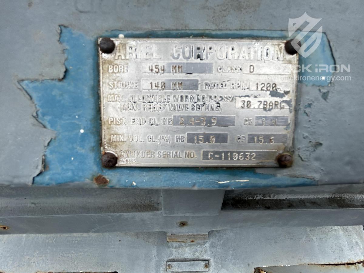 Used 2370 hp CAT 3608TA Ariel JGD/4 4-Stage Sour Recip Unit #090132