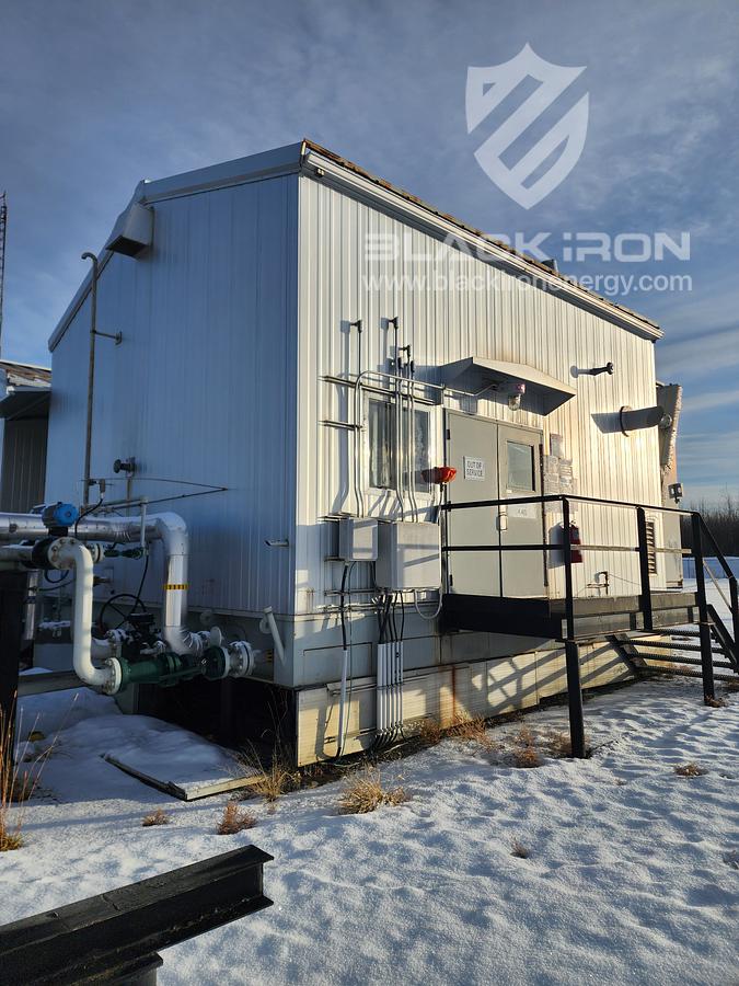 Used 1150 hp CAT G3516LE-A3 GE Gemini ES602 2-Stage Sour (1 of 2 Available)