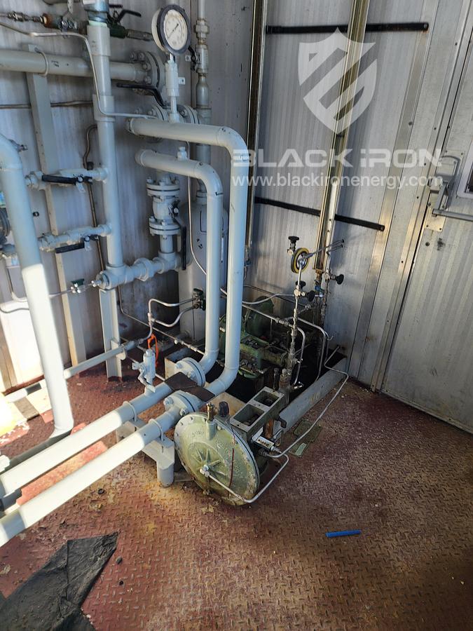 Used 36" Horizontal Sour Separator(1440 psi) with Blowcase(1650 psi)