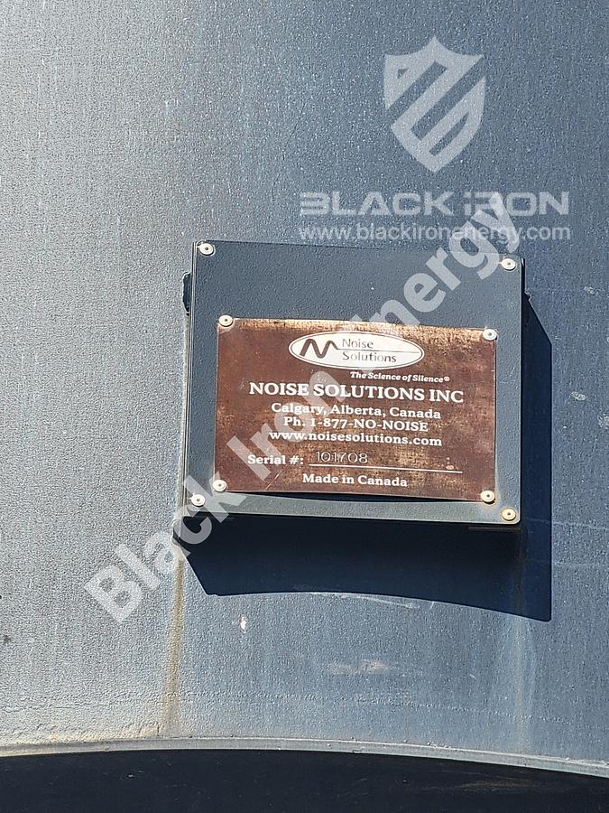 Used 5080 hp Caterpillar G3616-A3 natural gas engine c/w EJW/TAW Cooler, Air Intake, Silencer, & Hot Start (Tag K-5200)