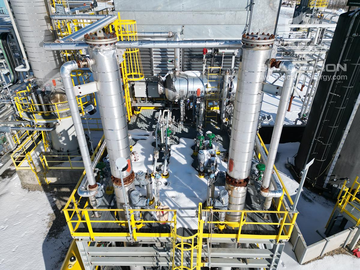 Used Crude Oil Frac Plant