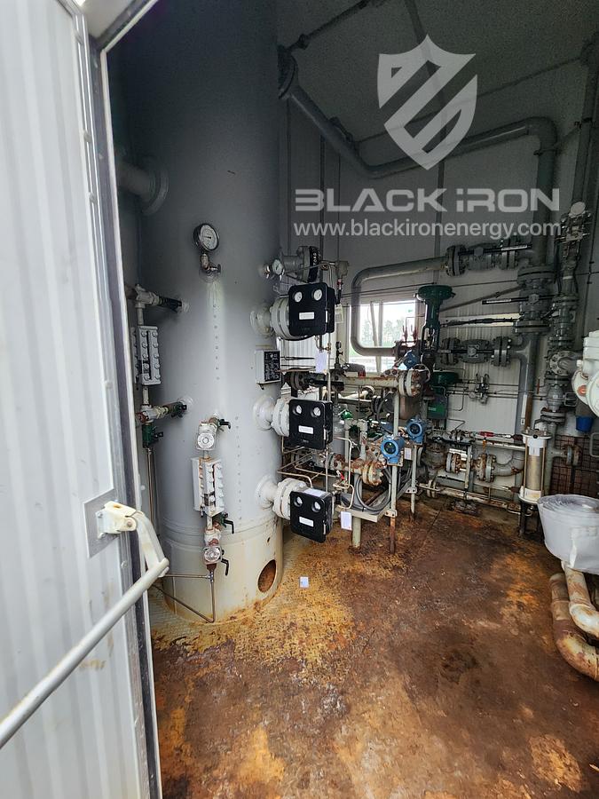 Used 30" x 10' Vertical Separator W/ 400BBL Tank and Coriolis Meter