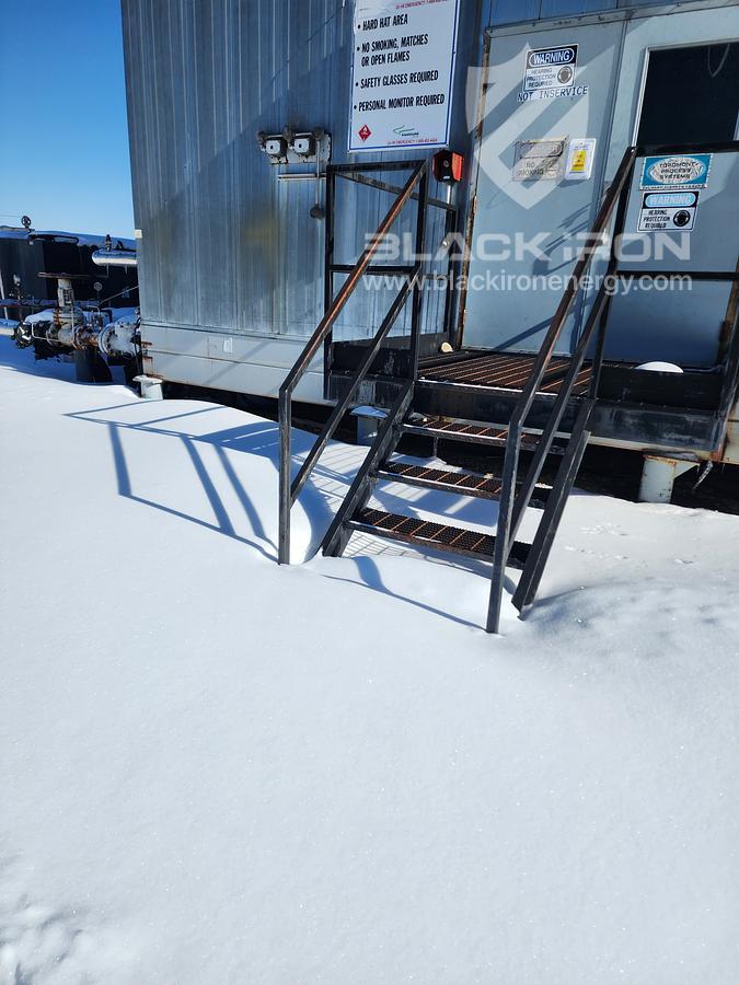 Used 36" Horizontal Sour Separator(1440 psi) with Blowcase(1650 psi)