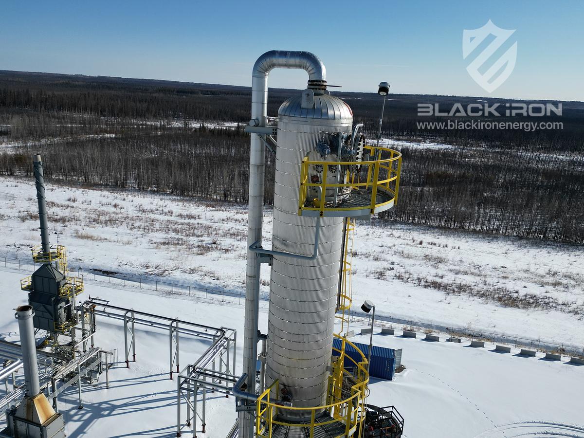 Used Crude Oil Frac Plant