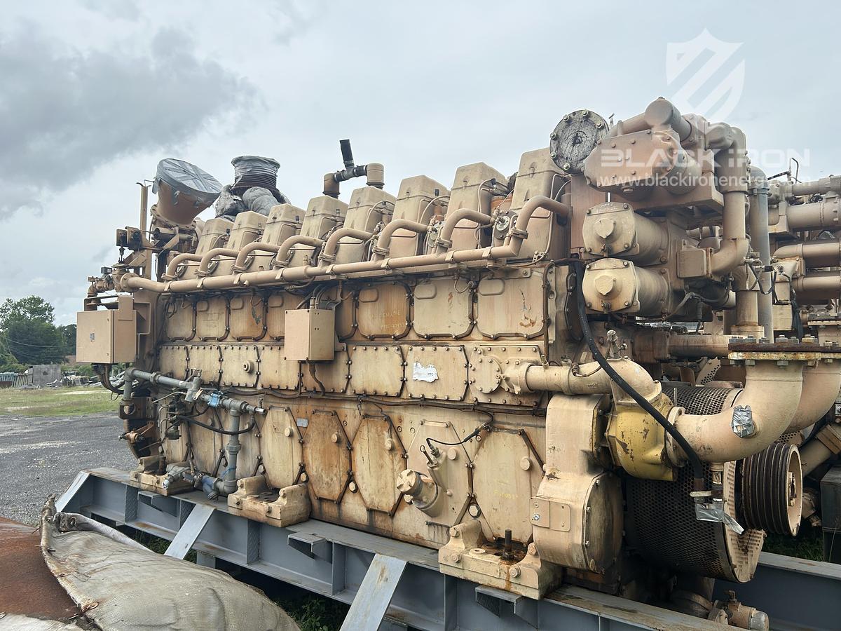 Used 2370 hp CAT 3608TA Ariel JGD/4 4-Stage Sour Recip Unit #090132