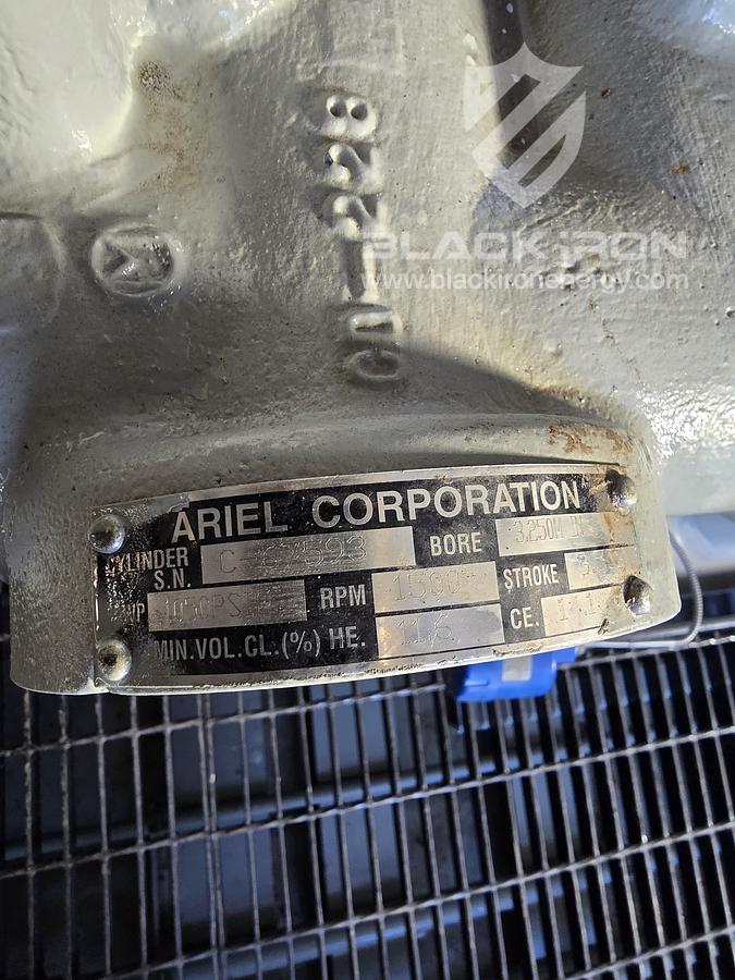 Used 169 hp Cat 3306TA Ariel JG4-4 Acid Gas Compressor