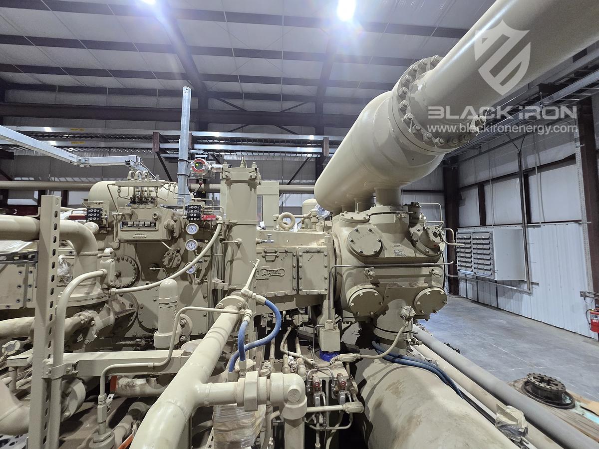 Used 5500 hp GE Electric Drive Ariel KBZ/6 4-Stage (1 of 4 Available)