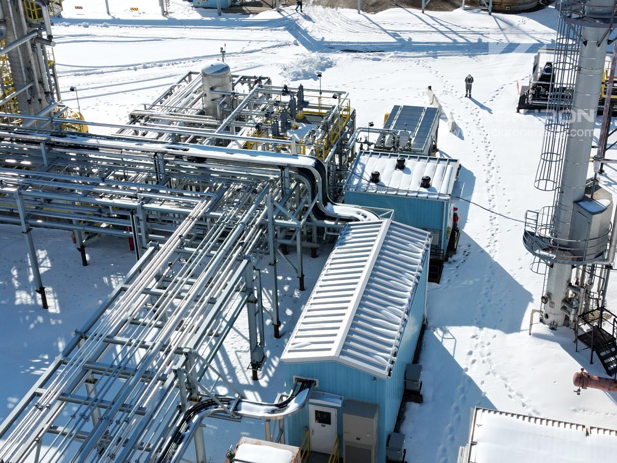 Used Crude Oil Frac Plant