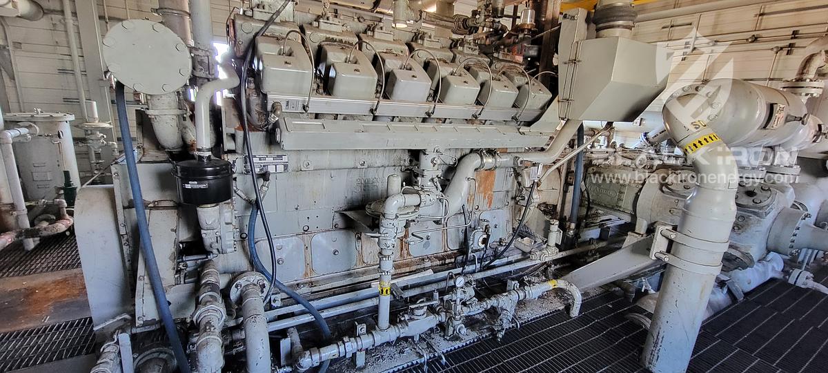 Used Wauk 7042 GSI, Ariel JGK4, Reciprocating 3Stage Sour