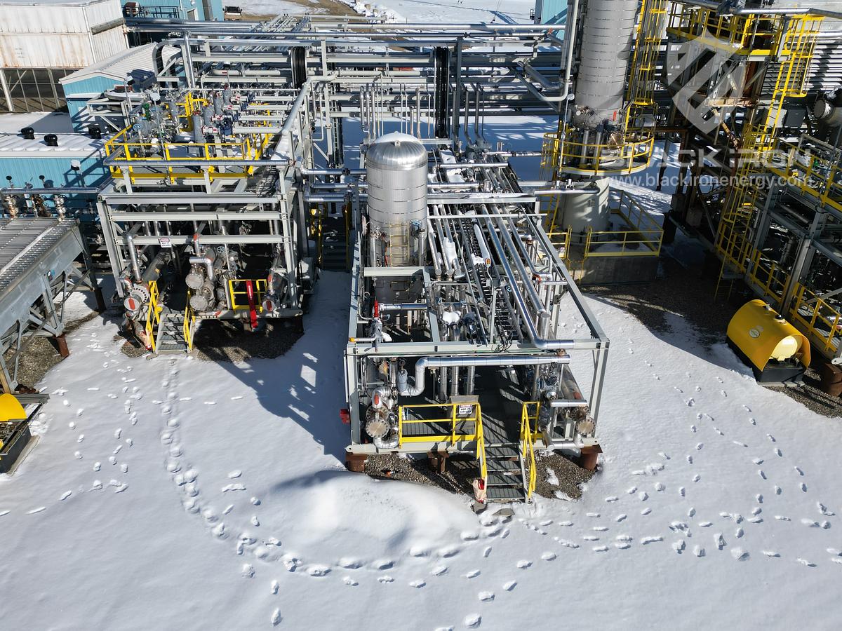 Used Crude Oil Frac Plant