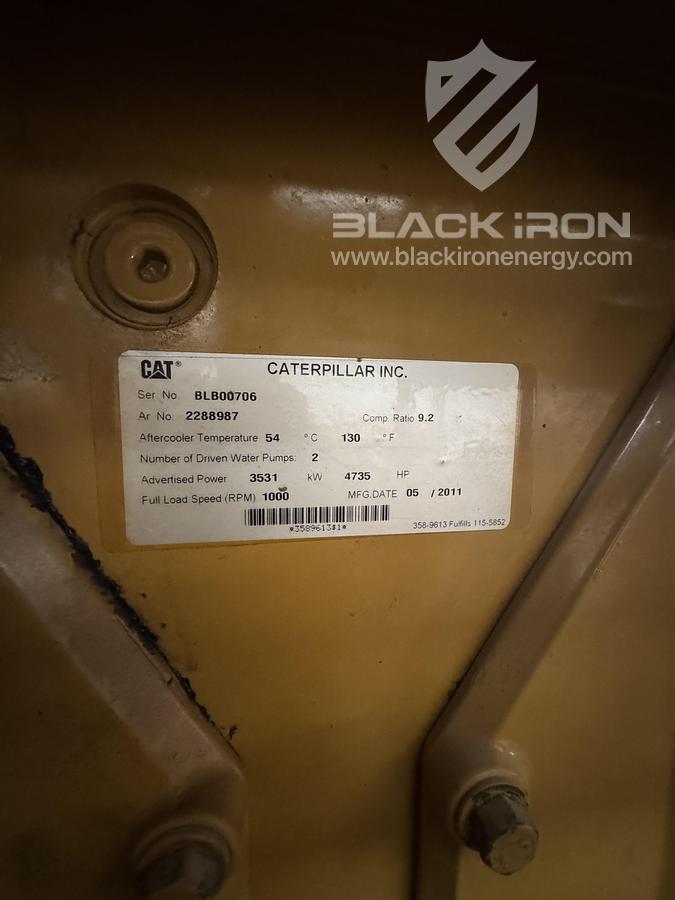 Used 4735 HP CAT 3616, KBZ/4 3 Stage Sweet