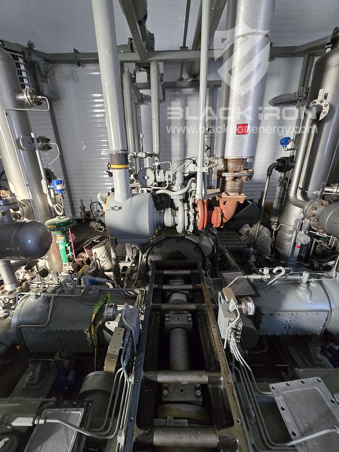 Used 169 hp Cat 3306TA Ariel JG4-4 Acid Gas Compressor