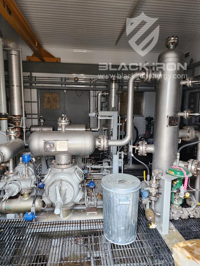 Used 169 hp Cat 3306TA Ariel JG4-4 Acid Gas Compressor