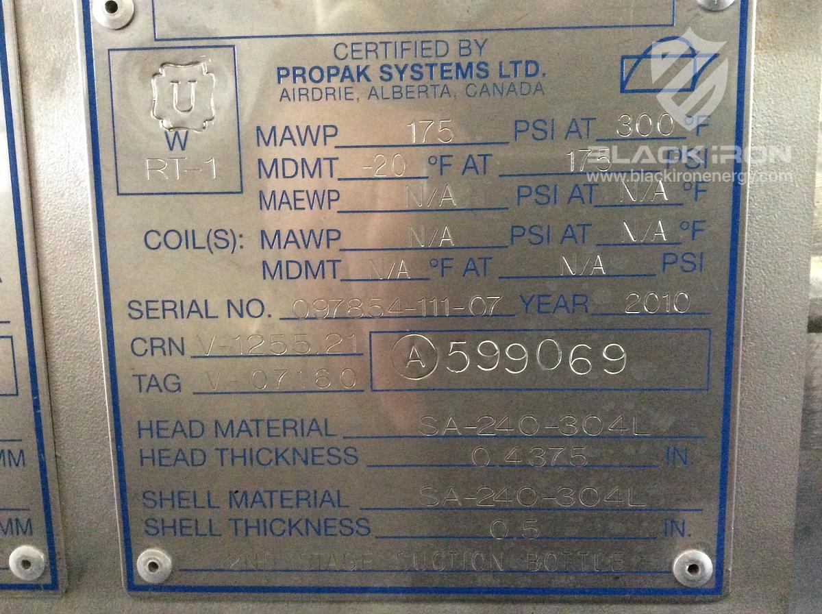 Used Qty. 2 - 300hp EMD Ariel JGA/6 5-Stage Acid Gas Units