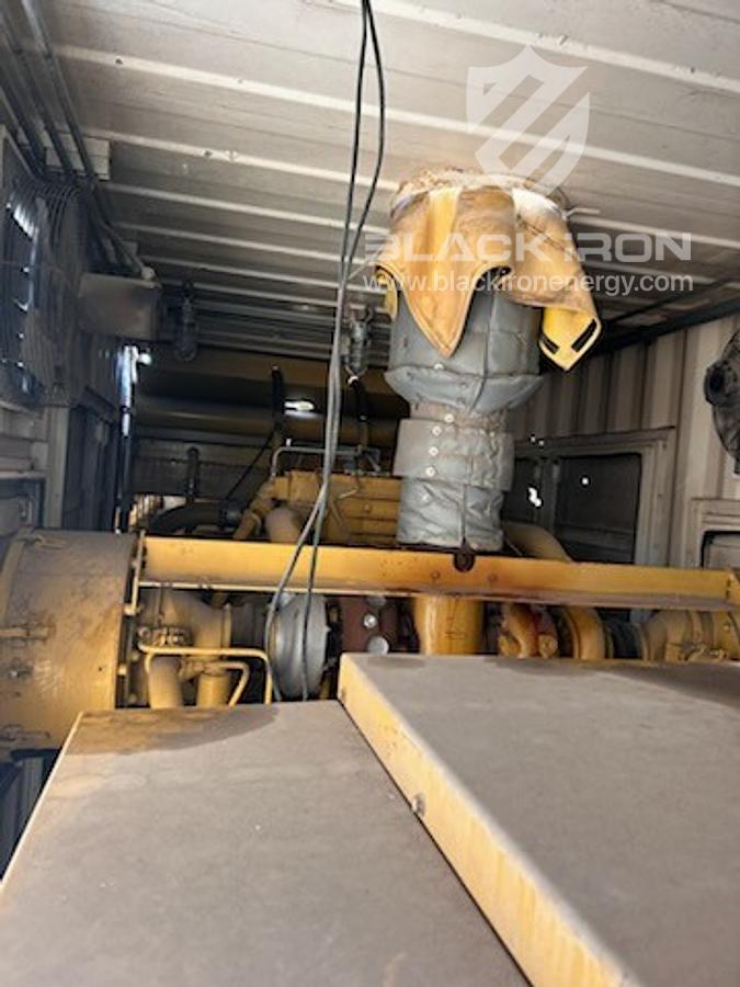 Used 1000 kW Cat XQ1000G Natural Gas Mobile Generator