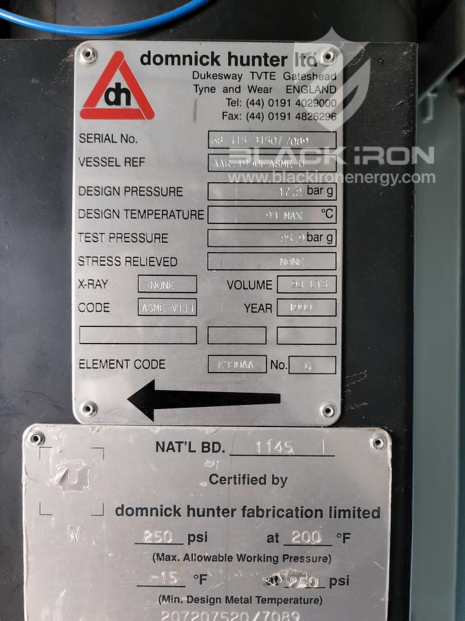 Used Nitrogen Injection Skid - SeaCan