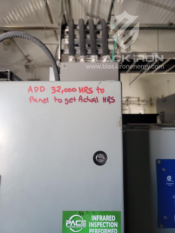 Used P48GL Dual Genset 700KW Nat Gas