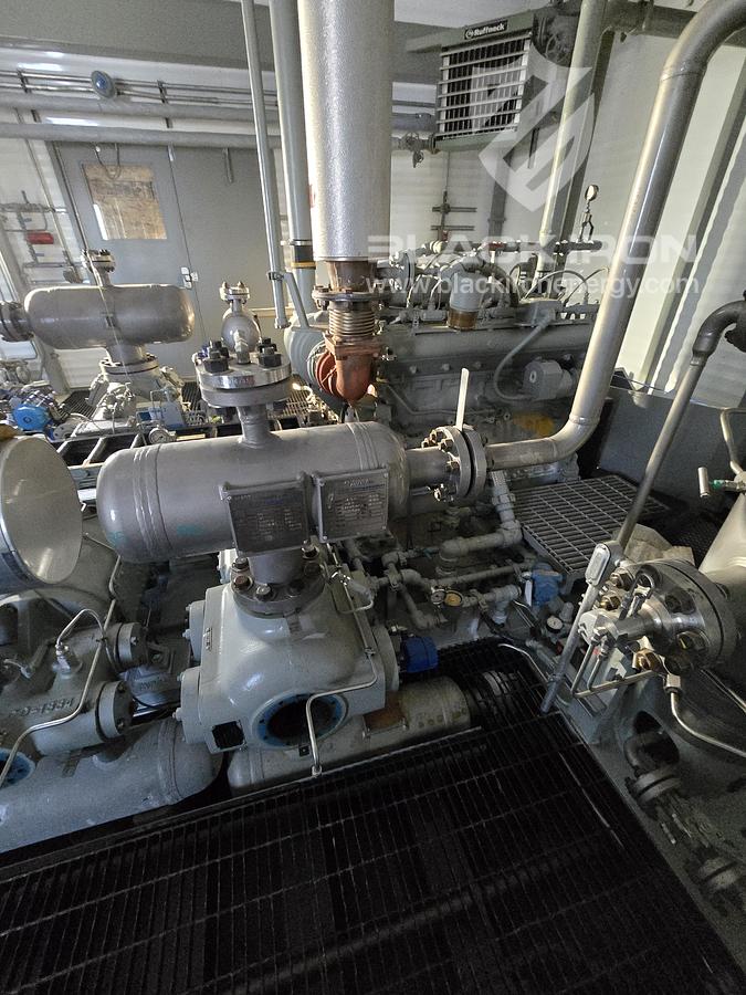 Used 169 hp Cat 3306TA Ariel JG4-4 Acid Gas Compressor