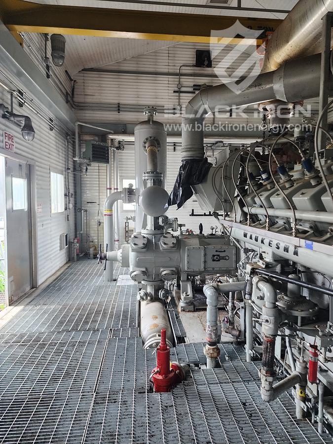 Used 1478 hp Waukesha L7042GL Ariel JGK/2 2-Stage Recip