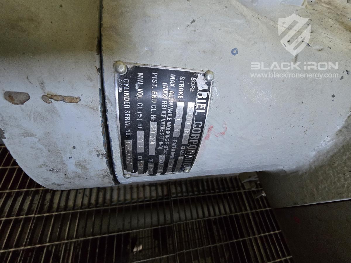 Used 1480 hp Waukesha L7042GSI Ariel JGK/4 2-Stage Sour Recip