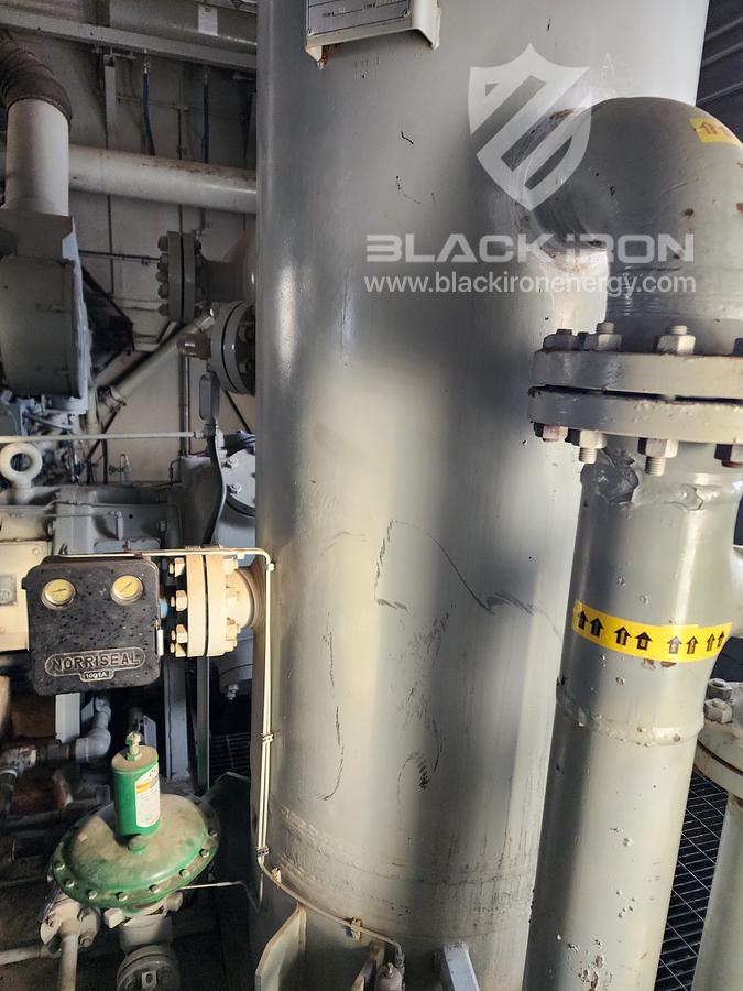 Used 1150 hp CAT G3516LE-A3 GE Gemini ES602 2-Stage Sour (1 of 2 Available)