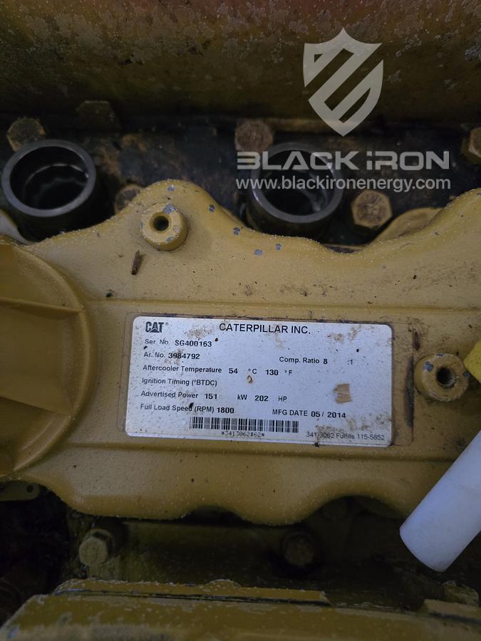 Used Dual Cat 3306TA 131 kW Genset