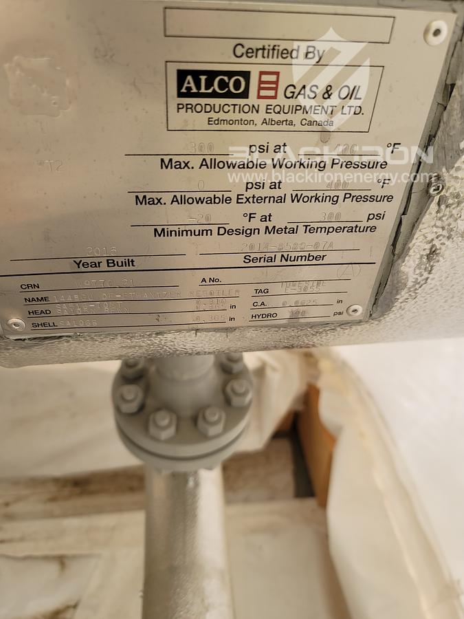 New Surplus 200 MMSCFD Refrig Plant