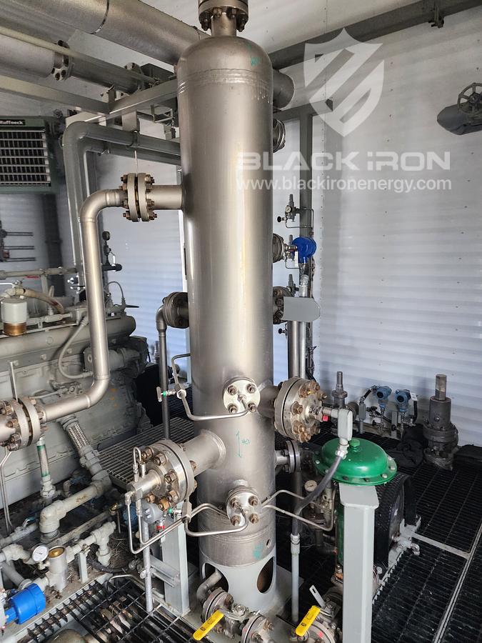 Used 169 hp Cat 3306TA Ariel JG4-4 Acid Gas Compressor