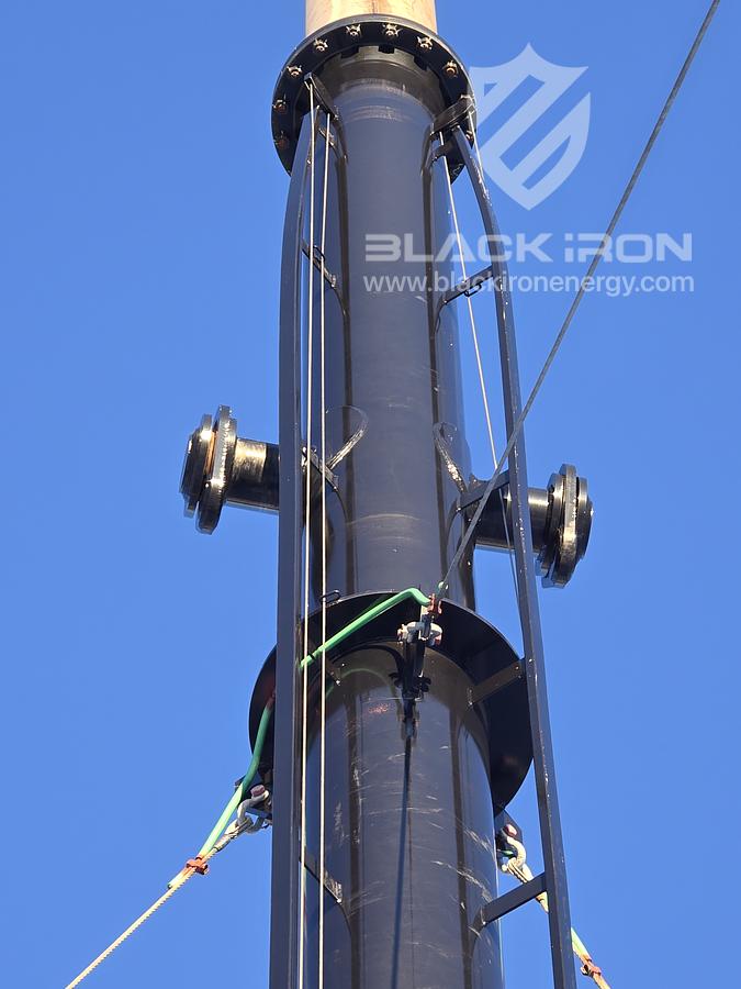 New Surplus 16" OD x 60' H Flare Stack