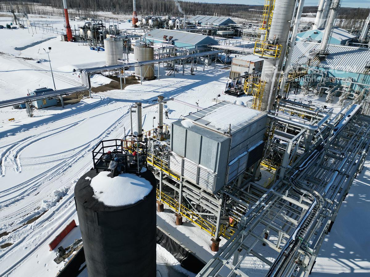 Used Crude Oil Frac Plant