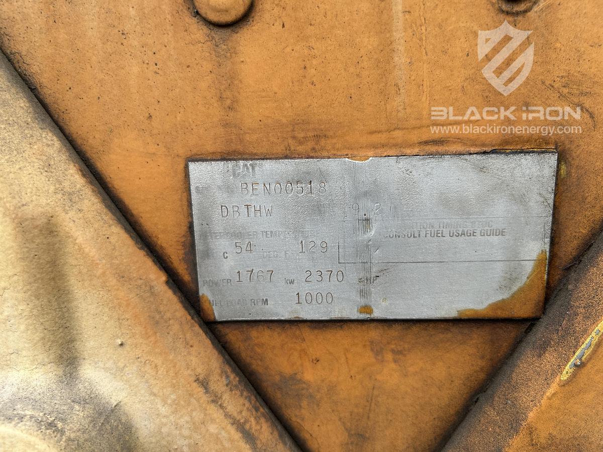 Used 2370 hp CAT 3608TA Ariel JGD/4 4-Stage Sour Recip Unit #090132