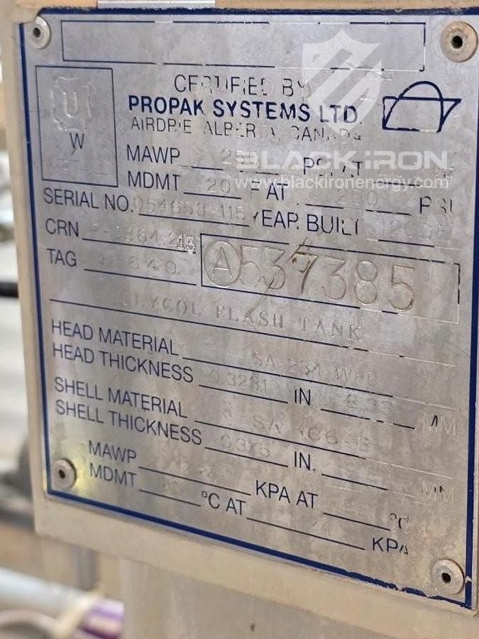 Used 15 MMSCFD Refrig Plant