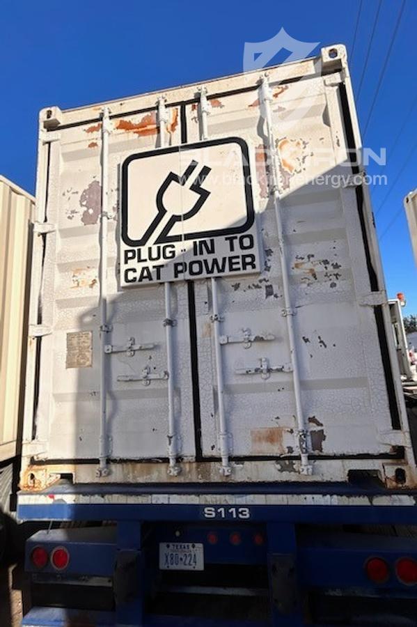 Used 1000 kW Cat XQ1000G Natural Gas Mobile Generator