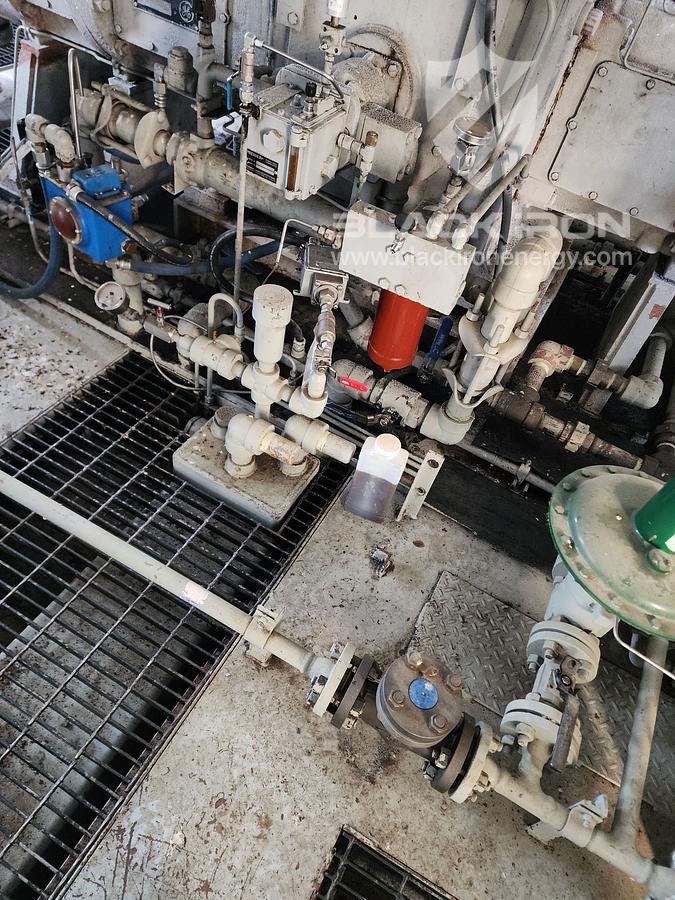 Used 1150 hp CAT G3516LE-A3 GE Gemini ES602 2-Stage Sour (1 of 2 Available)