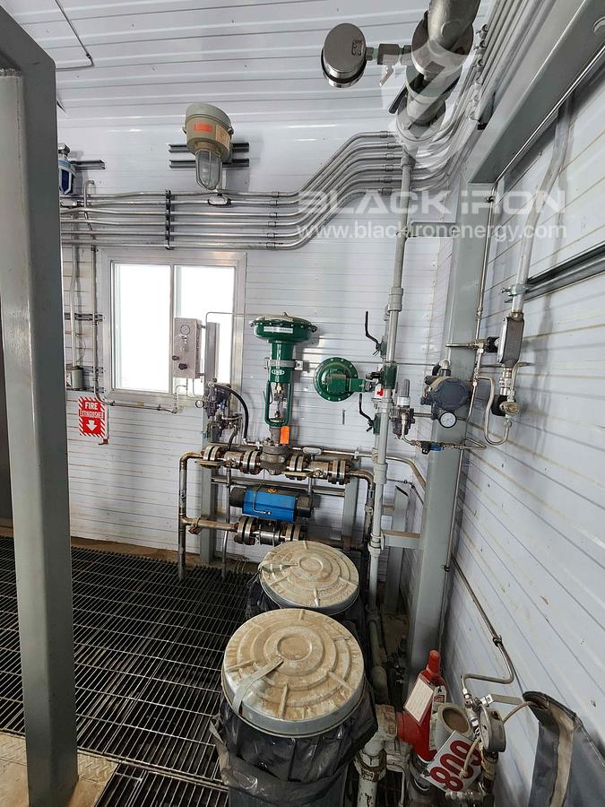 Used 400hp Ariel JGJ4, 5 Stage Acid Gas Compressor