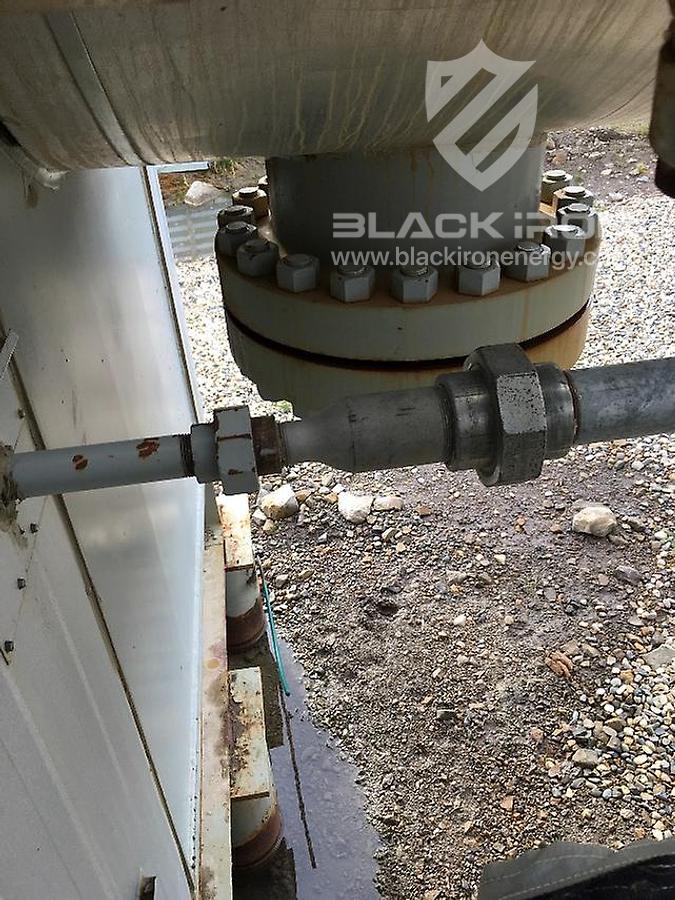 Used 48" X 16' 2127 psi Sour Horizontal 3 Phase Separator