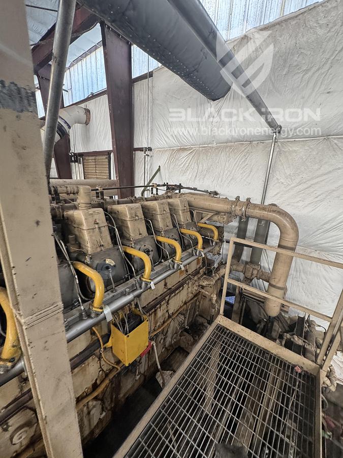 Used 2500 HP CAT G3608 2 Stage Sweet Gemini F117