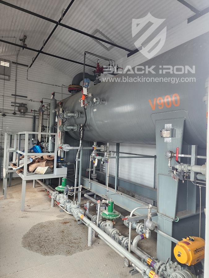 Used 60" OD x 20' S/S x 1450 psig MAWP 3-Phase Sour Separator
