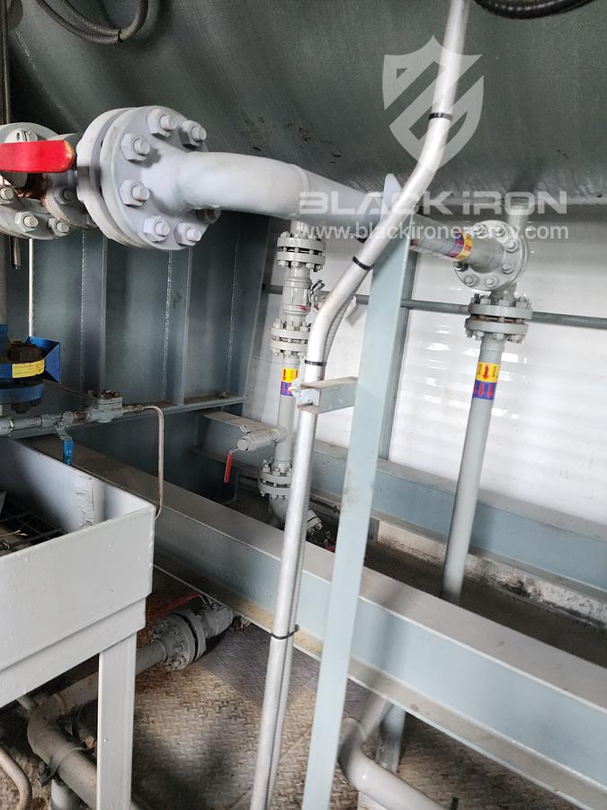 Used 60" OD x 20' S/S x 1450 psig MAWP 3-Phase Sour Separator