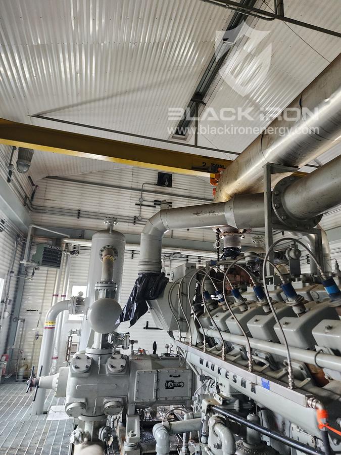 Used 1478 hp Waukesha L7042GL Ariel JGK/2 2-Stage Recip