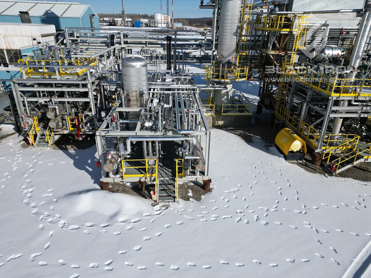 Used Crude Oil Frac Plant